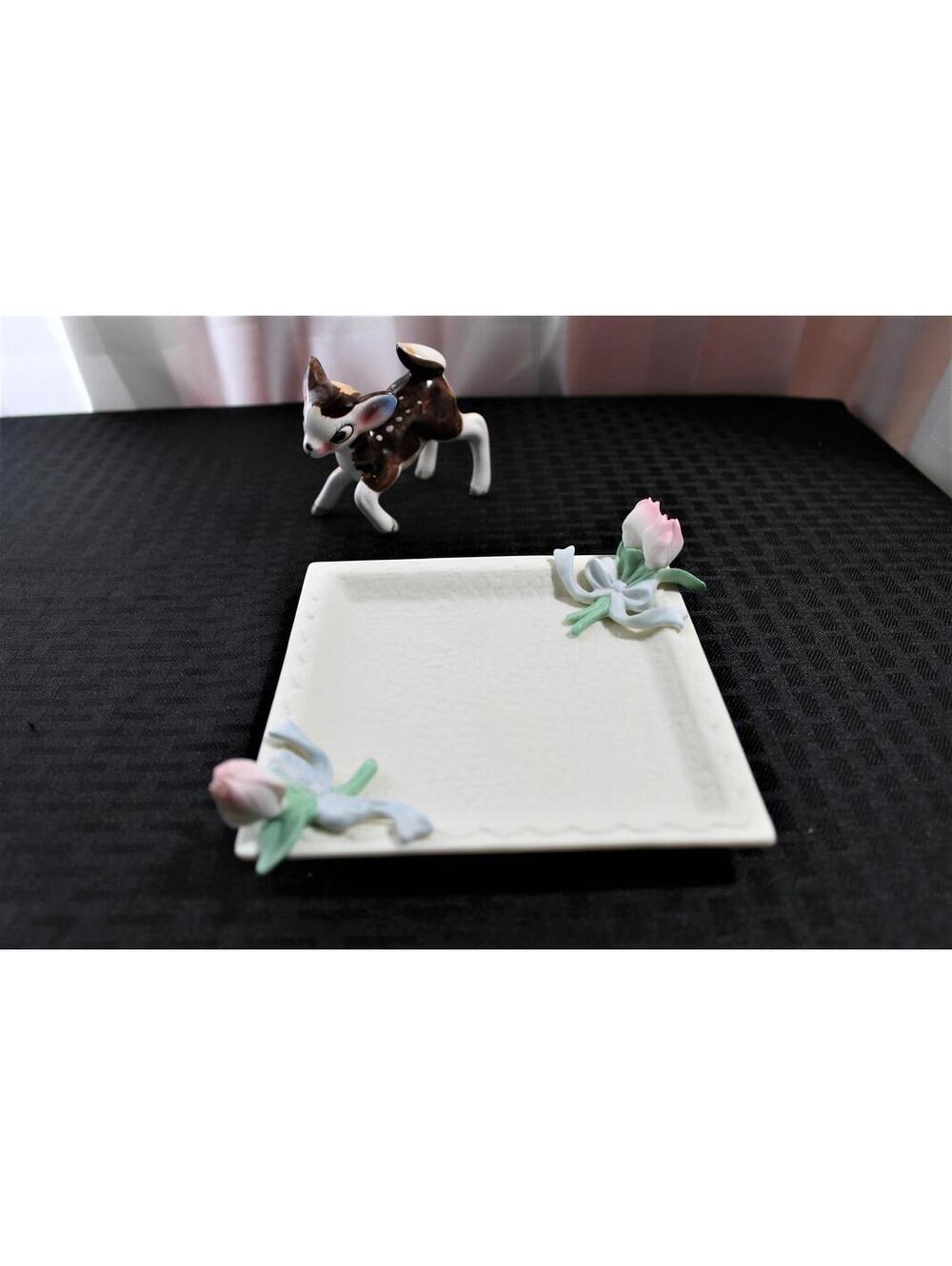 Avon Porcelain Dresser Tray, 1998-1999 Honor Society Gift